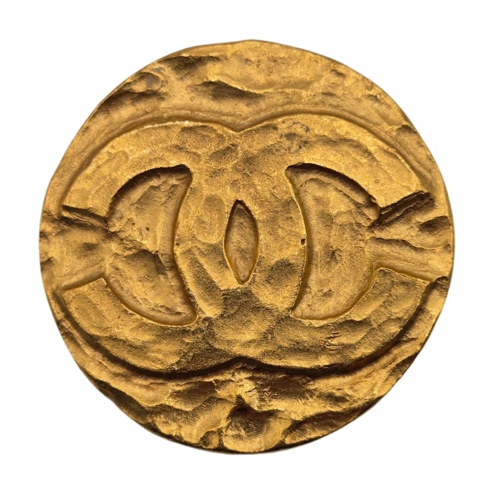 #15 Chanel 1994 Logo medallion Brooch - Picture 1 of 12